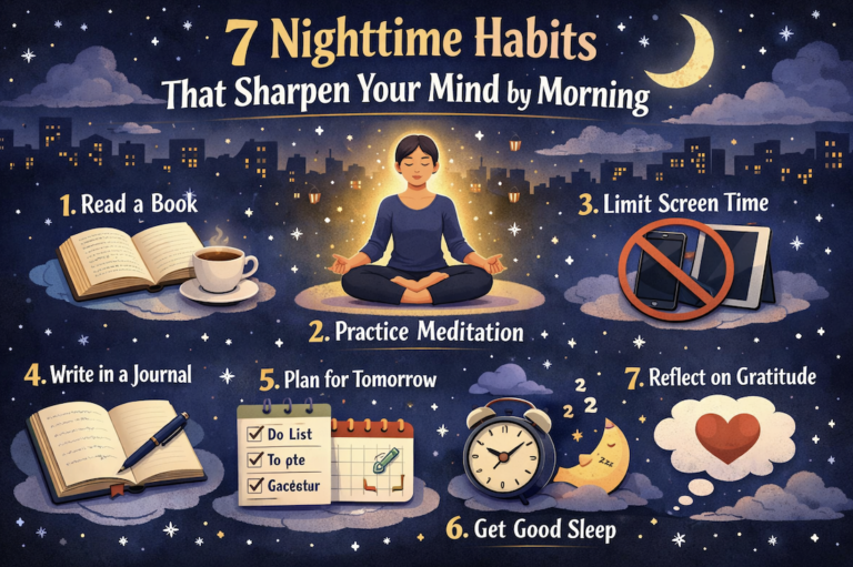 7 Nighttime Habits That Sharpen Your Mind by Morning