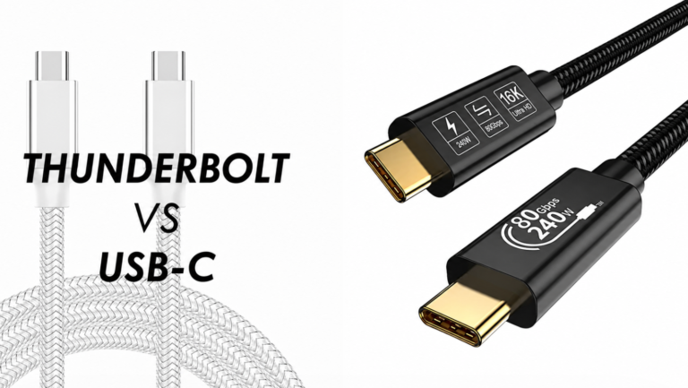 Thunderbolt vs USB-C- What's the Difference and Which One Should You Choose?