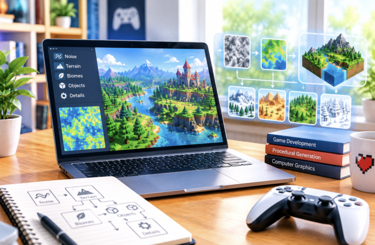 How Does Procedural Generation Create Game Worlds?