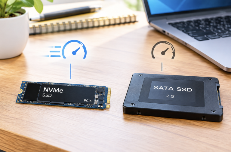 NVMe vs SATA SSDs Key Differences Explained 